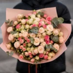 Gałązkowe róże z eukaliptusem - Зображення 3