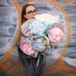 Duo bukiet (hortensja, gipsówka) - obrazek 4