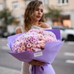 Duo bukiet z hortensji i gałązkowej róży - Зображення 3