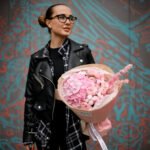 Bukiet z hortensji, gałązkowych róż i bawełny - Зображення 3