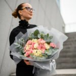 Gałązkowe róże z eukaliptusem - Зображення 5