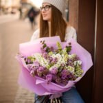 Duo bukiet (bez i eukaliptus) - obrazek 4