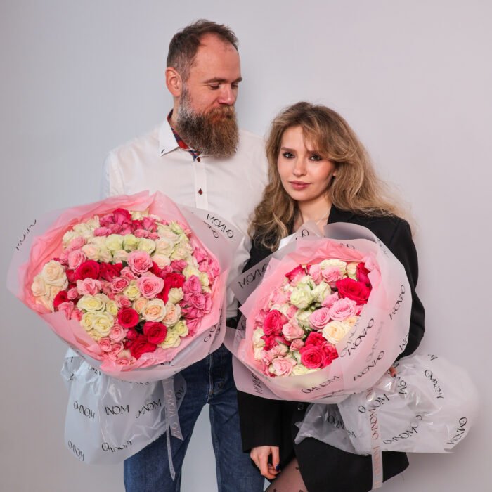 Mix gałązkowych róż - Зображення 3