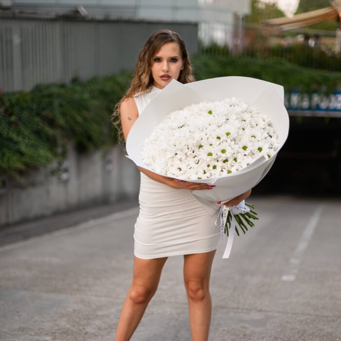 Bukiet gałązkowych chryzantem — изображение 3