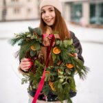 Wianek z pomarańczami i cynamonem - obrazek 2