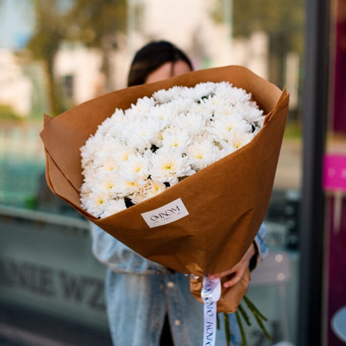 Bukiet z gałązkowej chryzantemy - obrazek 2