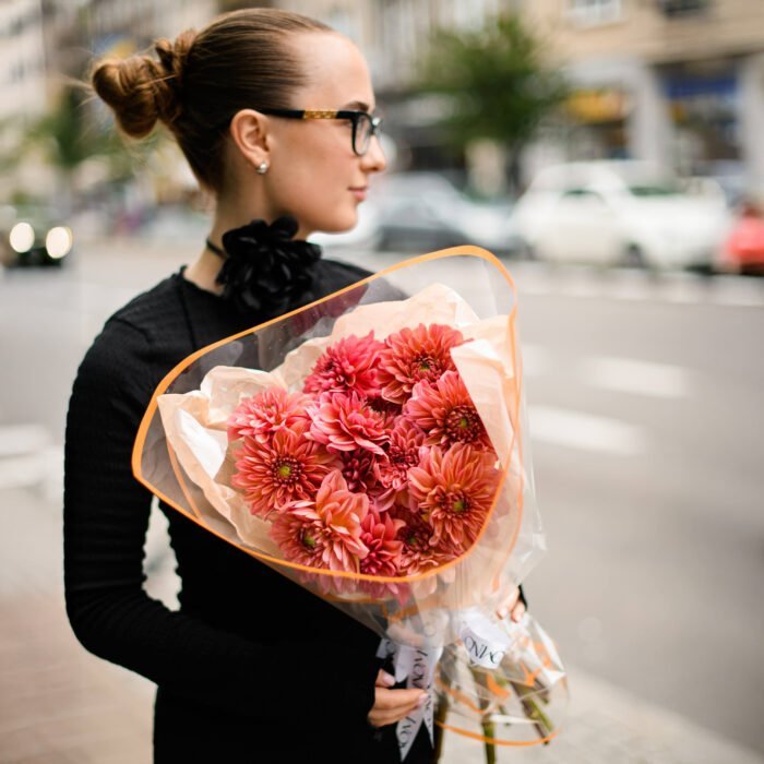 Monobukiet z dalii - obrazek 2