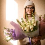 Mono bukiet z lewkonii