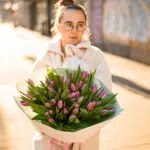 Mono bukiet z tulipanów — изображение 2