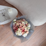 Mix premium róż z eustomą — изображение 3