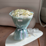 Duo bukiet (chryzantema gałązkowa i rumianek) - Зображення 3