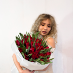 Bukiet czerwonych tulipanów — изображение 3