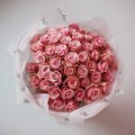 Bukiet różowych ekwadorskich róż — изображение 4