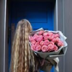 Bukiet z różowych róż — изображение 2