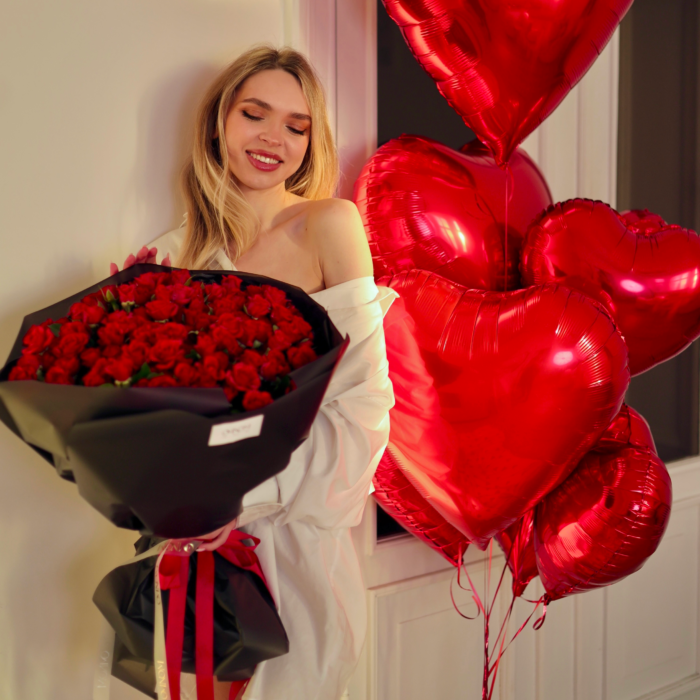 Bukiet z róży gałązkowej Mirabel - Зображення 3