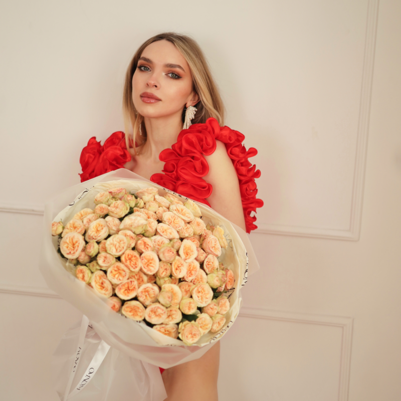 Bukiet z róży gałązkowej Gentle Trendsetter