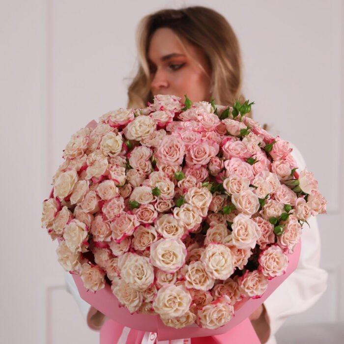 Monobukiet z róży koronkowej — изображение 3