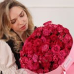 Bukiet z malinowej róży krzewiastej — изображение 2