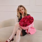 Bukiet z malinowej róży krzewiastej — изображение 3