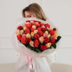 Bukiet  z miksu kenijskich róż — изображение 4