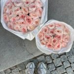 Bukiet z piwoniowych róż Sweet Bellezza