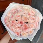Bukiet z piwoniowych róż Sweet Bellezza - obrazek 2