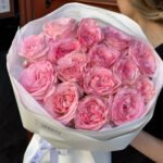 Bukiet z perfumowanych róż Pink O'Hara