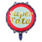 Balon foliowy Super Tata, 45 cm