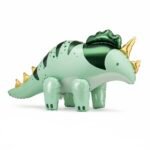Balon foliowy Triceratops, 101x60.5cm, zielony