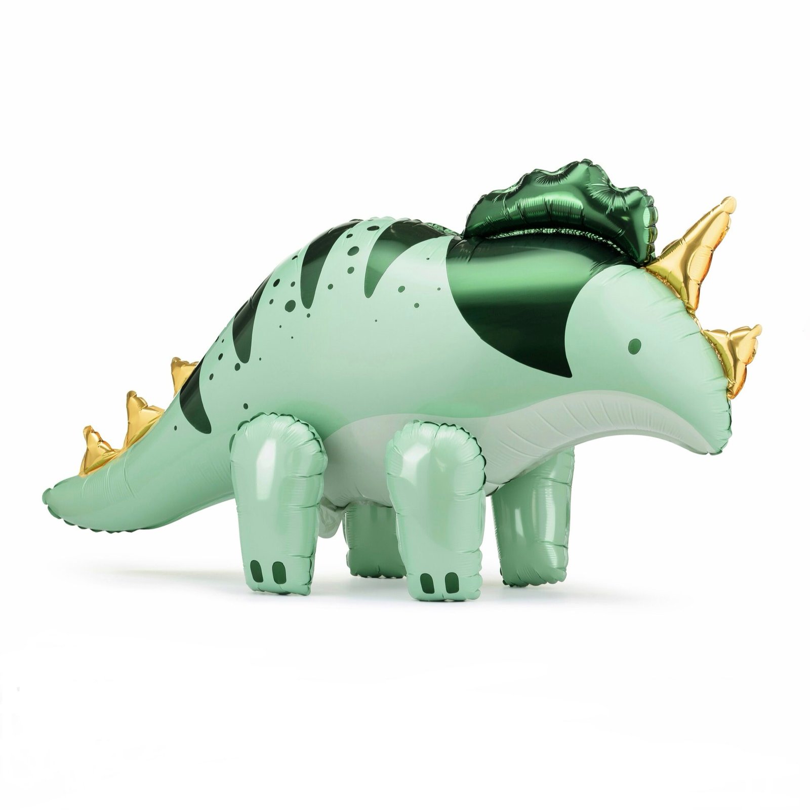 IMG_7294 Balon foliowy Triceratops, 101x60.5cm, zielony - Image 1