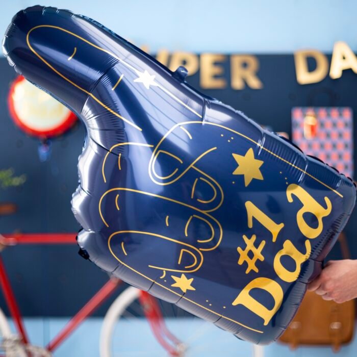 Balon foliowy #1 Dad, 44 x 82 cm - obrazek 3