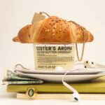 Sisters Aroma Salted Butter Croissant – świeca zapachowa 150 g - obrazek 3
