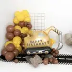 Balon foliowy Koparka, 49x76,5 cm - Зображення 2