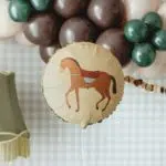 Balon foliowy Koń, 45 cm - Зображення 2