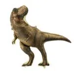 Balon foliowy Jurassic World T-Rex, 92x98 cm, brązowy