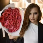 Bukiet z róż piwoniowych Candy Xprassion - obrazek 2